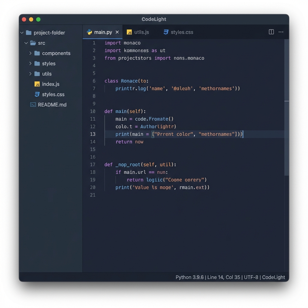 CodeLight Code Editor