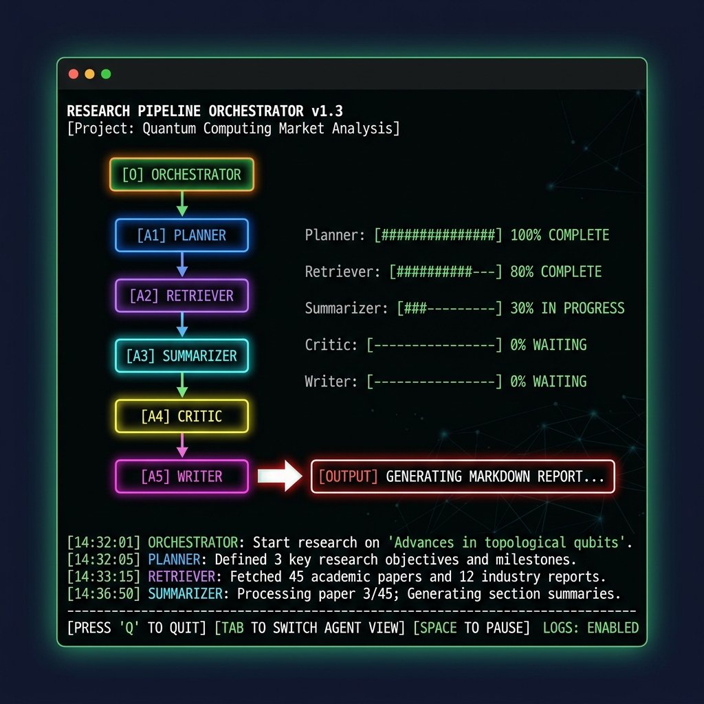 Nexus Research Multi-Agent Pipeline